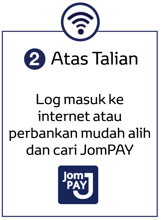 JomPAY Step 2 Go Online